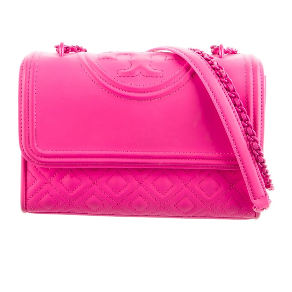 Tory Burch Fleming Shoulder Bag Pink